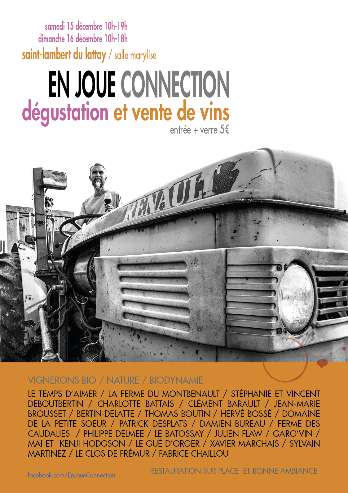 affiche en joue connection 2018